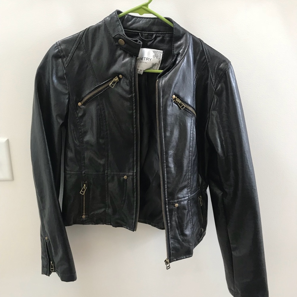 Leather jacket